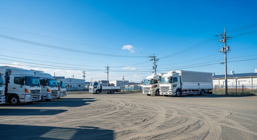 【運送業許可】一般貨物自動車運送事業許可取得に必要な車庫