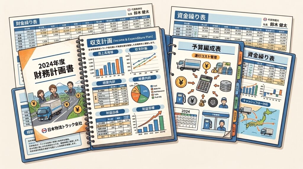【運送業許可】運送業許可取得のための資金計画