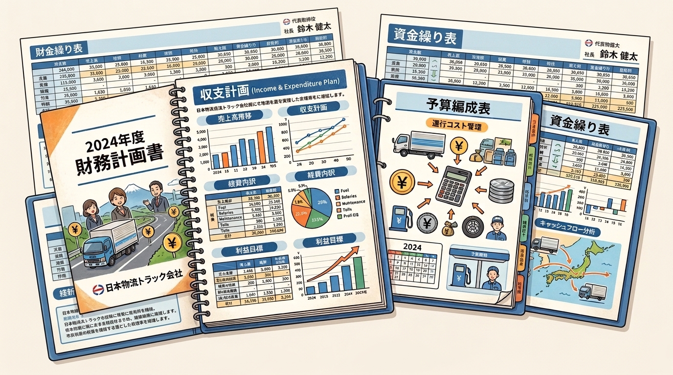 【運送業許可】運送業許可取得のための資金計画