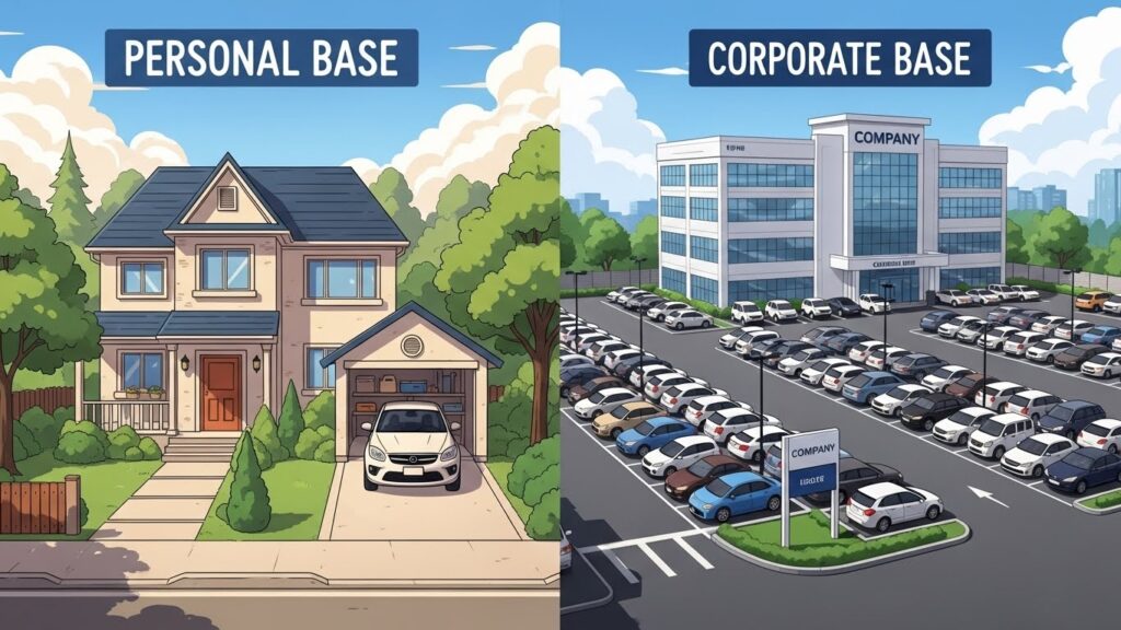 【車庫証明】自動車の使用の本拠はどこなのか？
