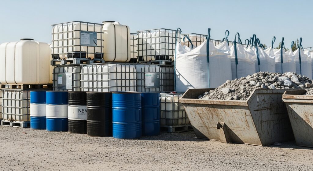 【産廃】産業廃棄物収集運搬業許可に必要な施設（容器）とは？