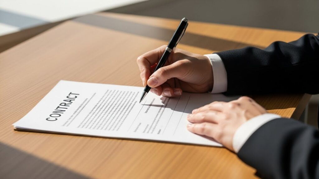 【法人タクシー】法人タクシーの譲渡譲受の「契約書」とは？