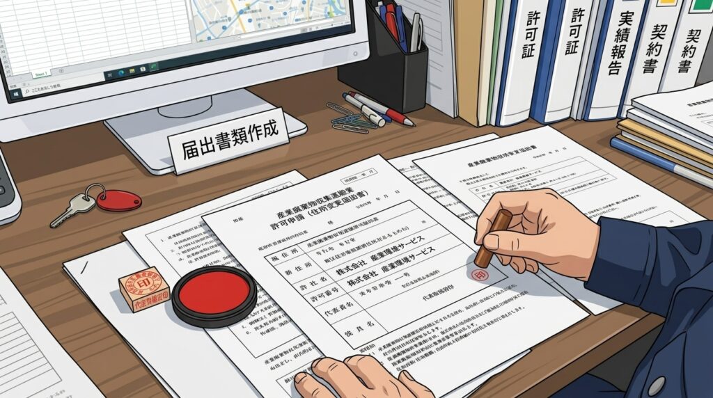 【産廃】産業廃棄物収集運搬業の「変更届」が必要なケースとは？