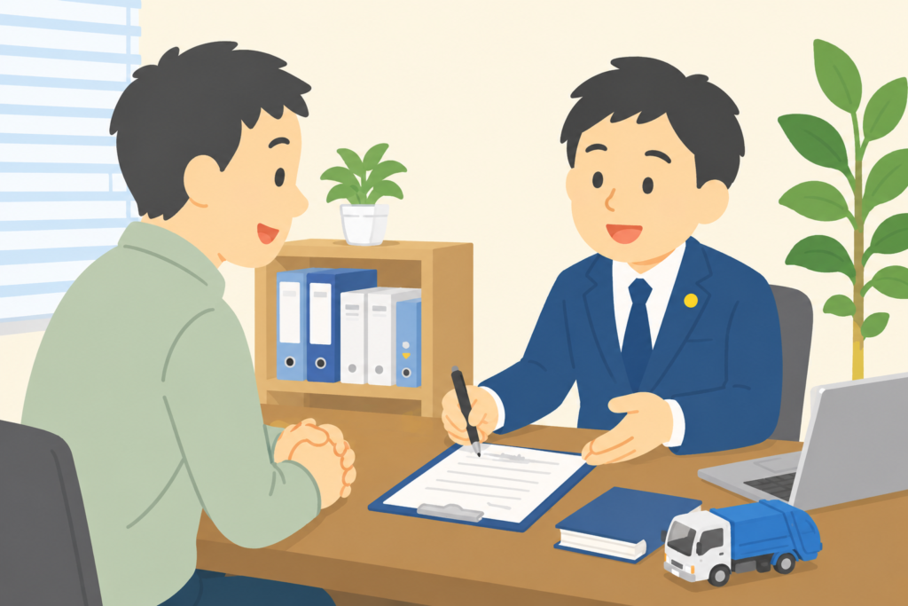 【産廃】産業廃棄物収集運搬許可で迷ったら行政書士へ
